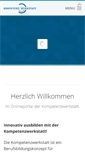 Mobile Screenshot of kompetenzwerkstatt.net